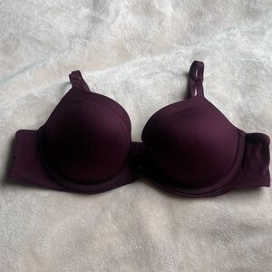 Victoria's Secret Fabulous Demi Bra Merlot